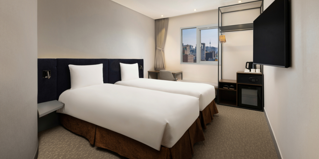 Superior Room, Ikseon Hanok View - 2 Single Beds thumbnail